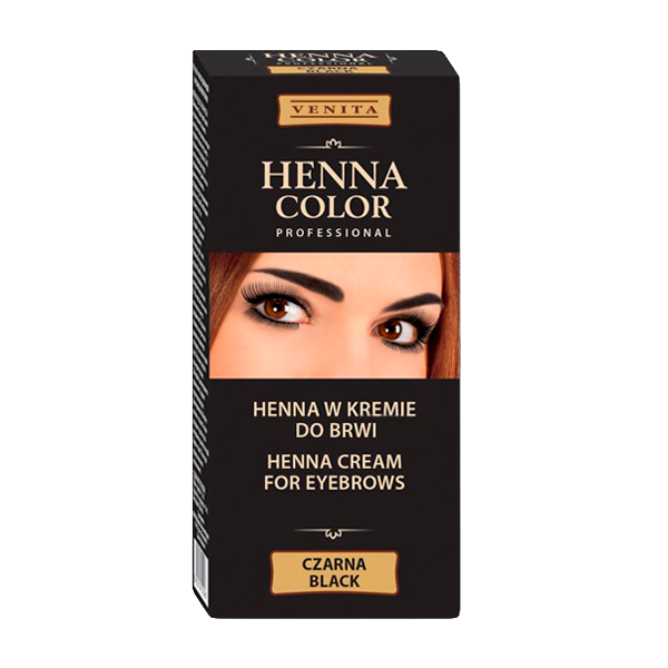 Henna Venita em Creme - Preto 4g Henna Venita em Creme - Preto 4g