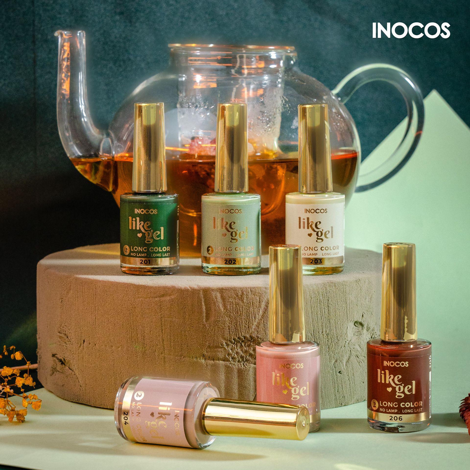 Like Gel Inocos - Coleção "Tea Edition" Like Gel Inocos - Coleção "Tea Edition"