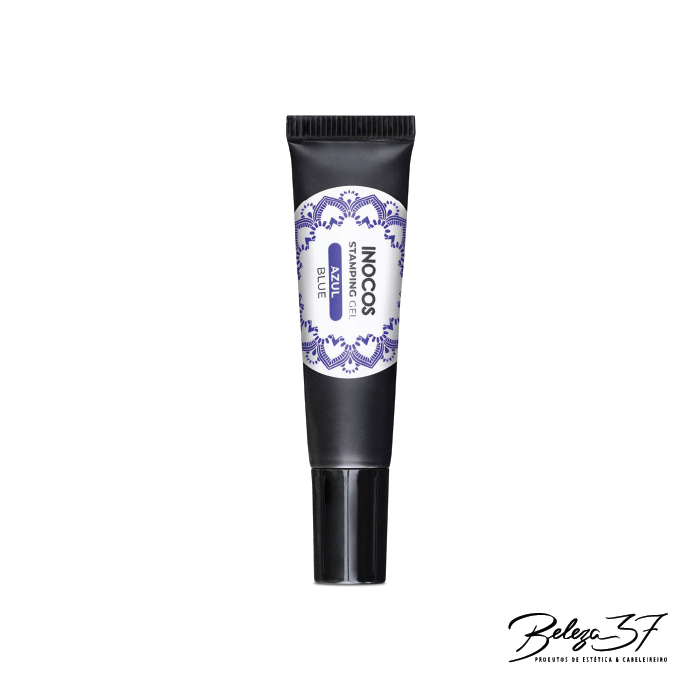 Stamping Gel Inocos 8ml - Azul Stamping Gel Inocos 8ml - Azul