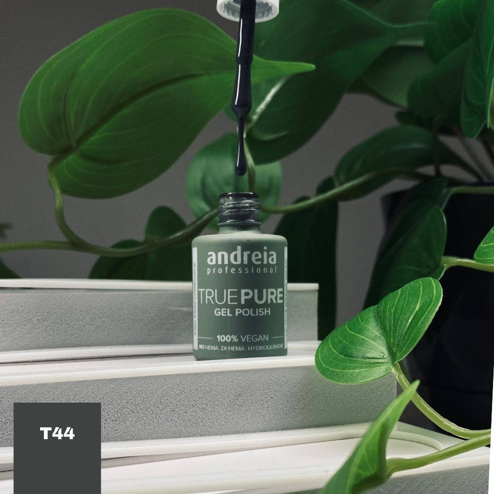 The Gel Polish Andreia True Pure T44 (Cinza) The Gel Polish Andreia True Pure T44 (Cinza)
