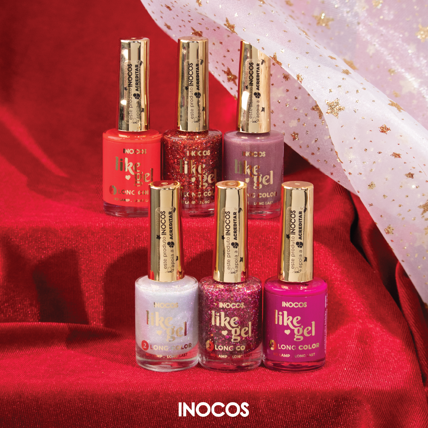 Like Gel Inocos - Coleção "A minha coisa favorita" Like Gel Inocos - Coleção "A minha coisa favorita"