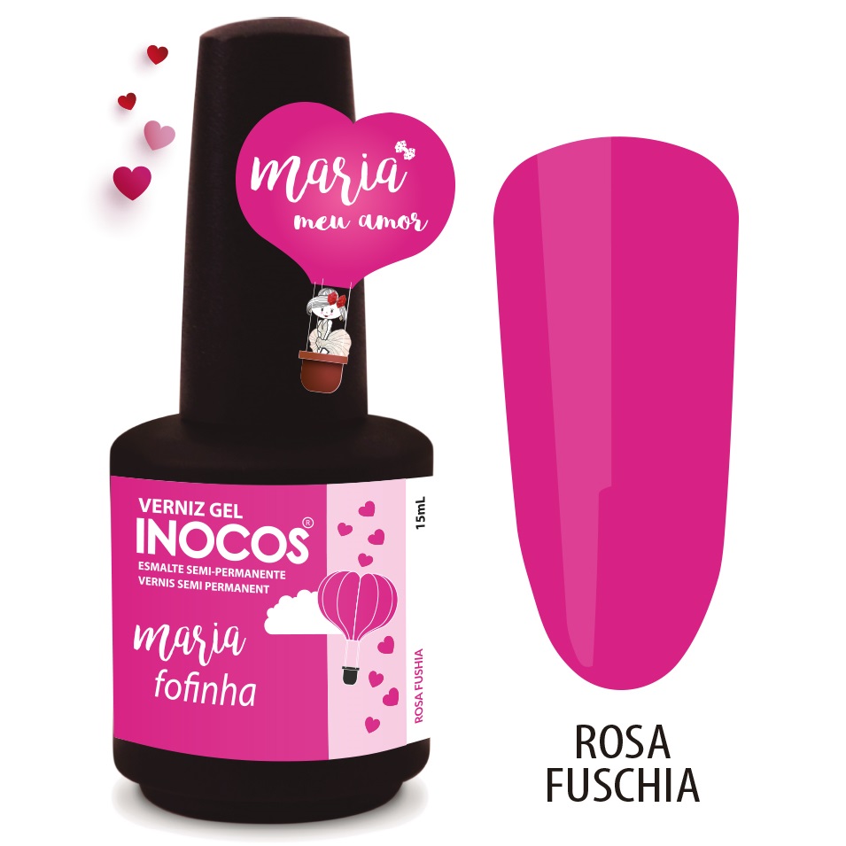 Verniz Gel Inocos – 189 - Maria Fofinha 15ml Verniz Gel Inocos – 189 - Maria Fofinha 15ml