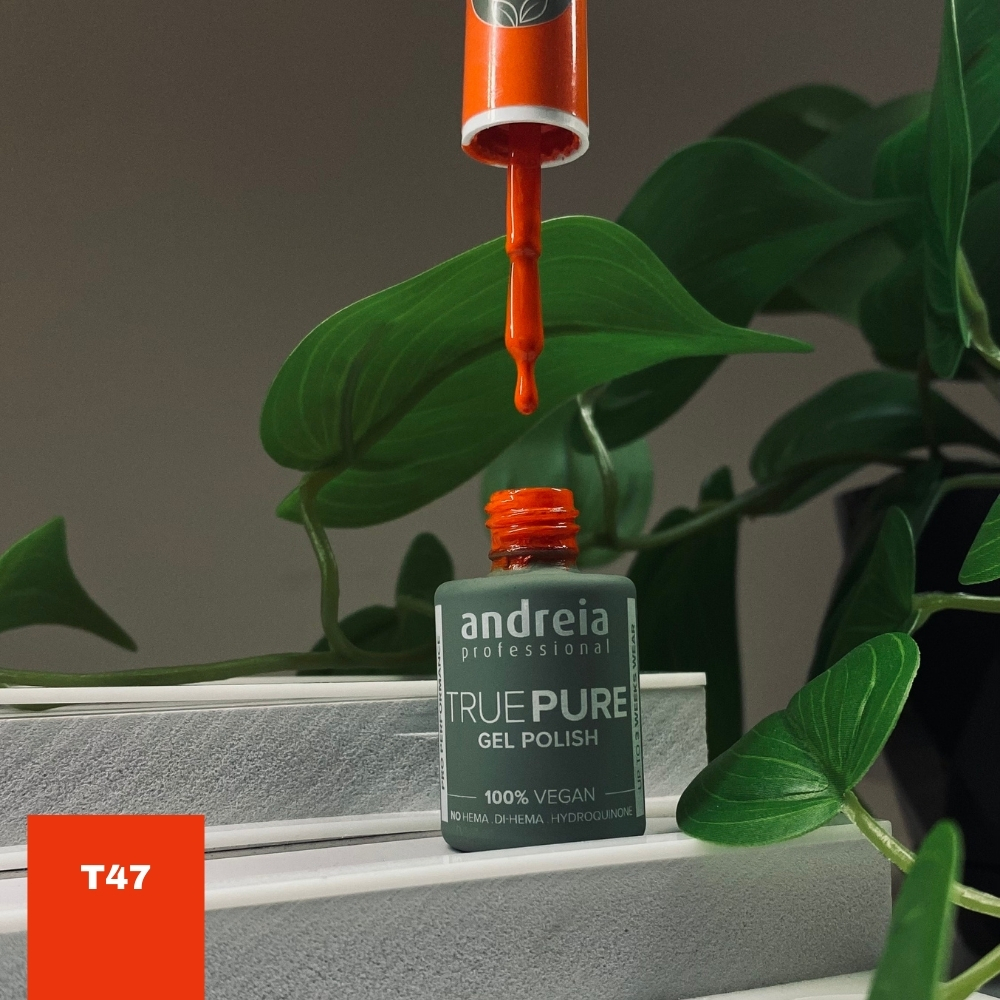 The Gel Polish Andreia True Pure T47 (Laranja Vibrante) The Gel Polish Andreia True Pure T47 (Laranja Vibrante)