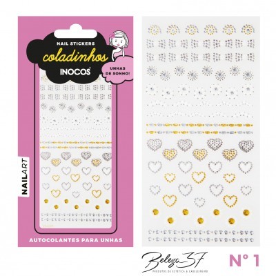Autocolante para unhas Inocos - Padrão 1