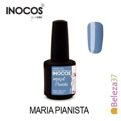 Verniz Gel Inocos 112 — Maria Pianista (Azul Cinza)