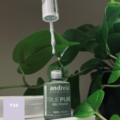 The Gel Polish Andreia True Pure T10 (Lavanda Acizentado Pastel)