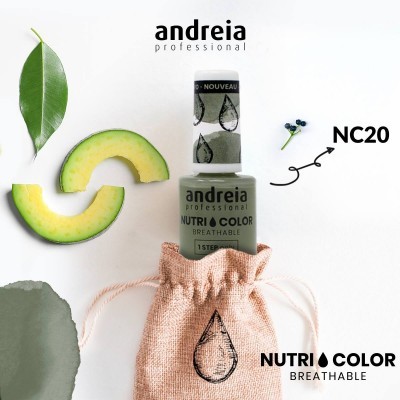 Verniz Andreia Nutricolor NC20 (Verde Seco)