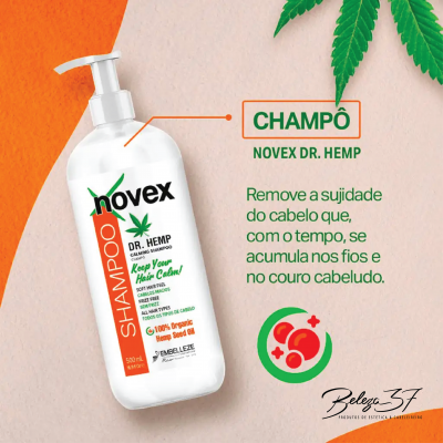 Novex Dr. Hemp Shampoo 500ml