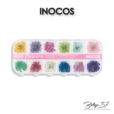 Nail Flowers - Flores Secas para Unhas - Inocos