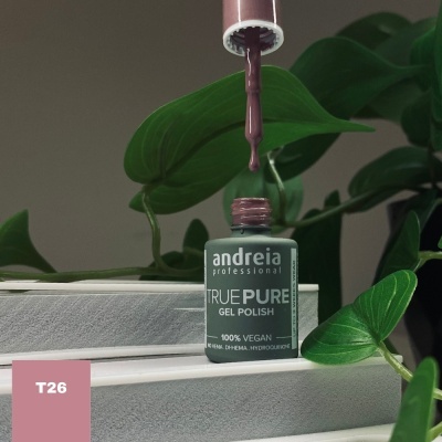 The Gel Polish Andreia True Pure T26 (Rosa Velho Nude)
