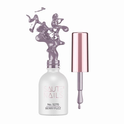Verniz Gel Saute Nails S270 - Berry Fuzz (Roxo Amora)