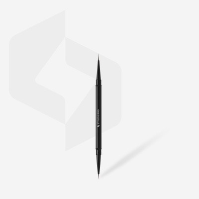 Pincel Staleks Expert de Ponta Dupla – Precisão Liner 7mm / 10mm