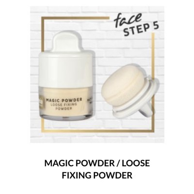 Andreia Face 5 - MAGIC POWDER - Loose Fixing Powder 01 - Coconut