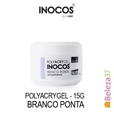 Polyacrygel Inocos - Branco Ponta 15g