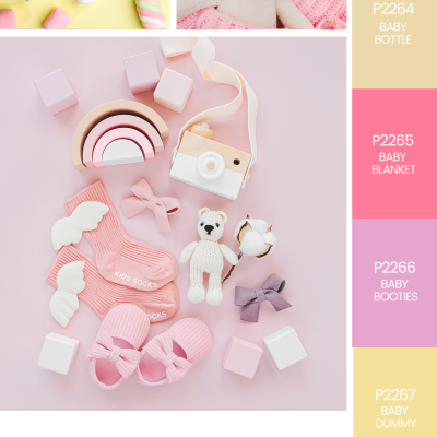 Coleção Verniz Gel PURPLE –  Baby Collection (6 cores do P2263 ao P2268)