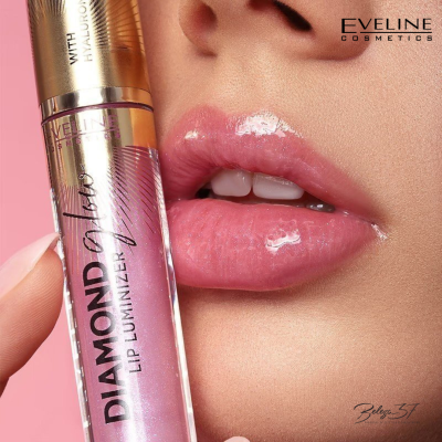 Lip Gloss Eveline – Diamond Glow Lip Luminizer – 09
