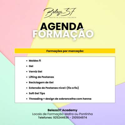Agenda de Formação