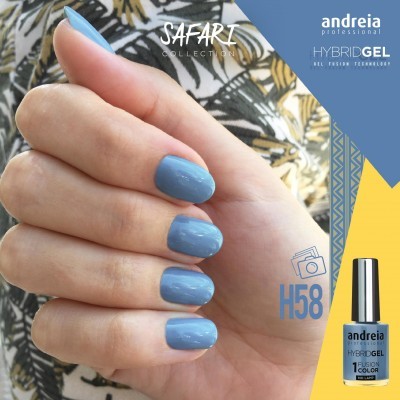 Hybrid Gel Andreia – Fusion Color H58 (Azul)