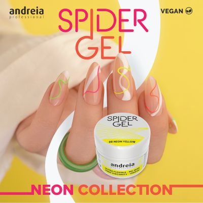 Spider Gel Andreia - 08 Neon Yellow