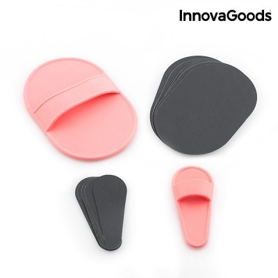 Pads Esfoliantes Depiladores Innovagoods com 10 Recargas
