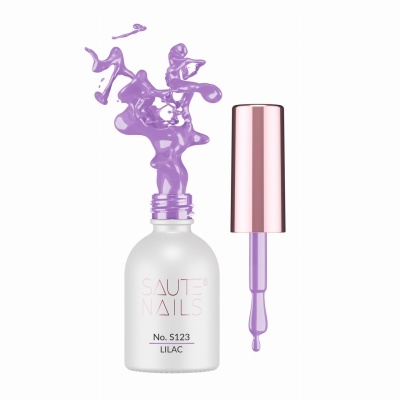 Verniz Gel Saute Nails S123 Lilac (Lilás Claro)