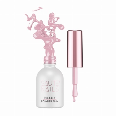 Verniz Gel Saute Nails S114 Power Pink - Rosa Suave