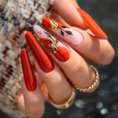 Verniz Gel Saute Nails S283 - Terrakota (Laranja Tijolo)