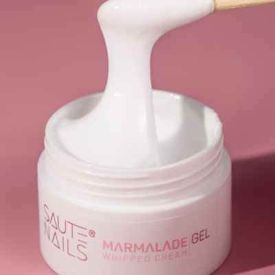 Gel Construtor Saute Nails Marmalade Whipped Cream (Branco Chantilly) 30g