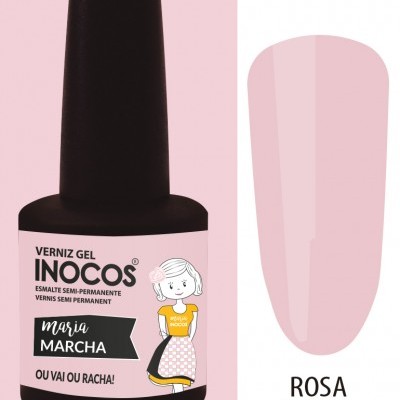 Verniz Gel Inocos 184 - Maria Marcha (Rosa Crepe)