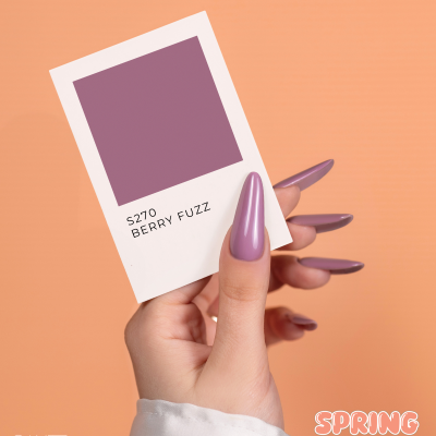 Verniz Gel Saute Nails S270 - Berry Fuzz (Roxo Amora)