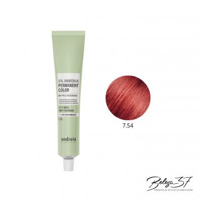 Coloração Permanente Andreia 0% Amoníaco 7.54
