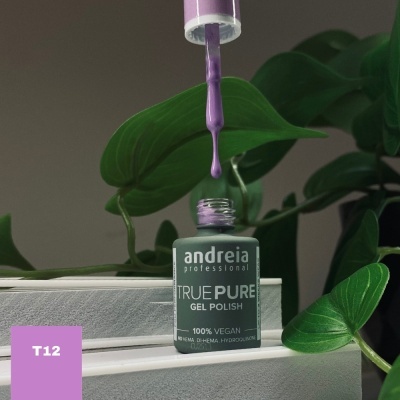 The Gel Polish Andreia True Pure T12 (Roxo Néon)