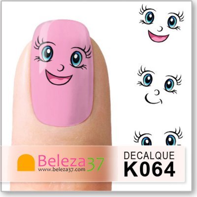 Decalques das Caras Divertidas (K064)