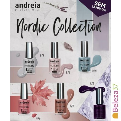 HYBRID GEL ANDREIA – Coleção "Nordic"