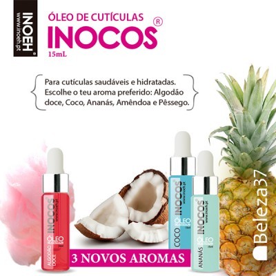 Óleo de Cutículas Inocos 15ml - Coco
