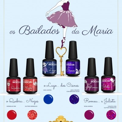 Verniz Gel Inocos – 268 - Bailados da Maria - Romeu (Rosa Ameixa)
