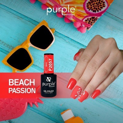 Verniz Gel PURPLE P2057 – Beach Passion