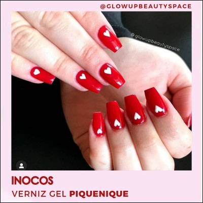 Verniz Gel Inocos 33 — Piquenique (Vermelho)