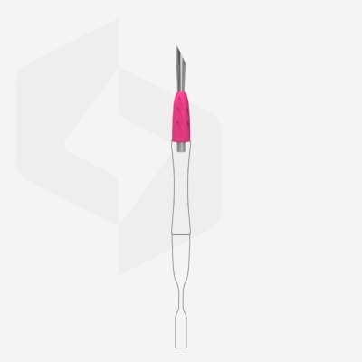 Staleks UNIQ 12 – Parte Funcional Chanfrada para Empurrar Cutículas