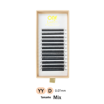 Pestanas YY Volume Brasileiro D 0,07 Mix One Lashes