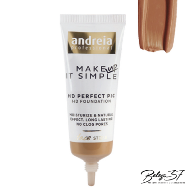 Base Líquida Andreia Face 4 - HD Perfect Pic / HD Foundation - Tonalidade 8