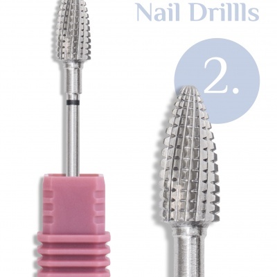 Broca Oval Carbono Gramagem Grossa Inocos 2