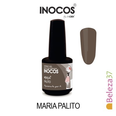 Verniz Gel Inocos 158 – Maria Palito (Castanho Terra)