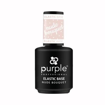 Elastic Base Purple 15ML - Nude Bouquet