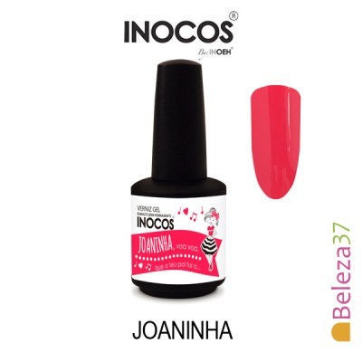 Verniz Gel Inocos 156 – Joaninha (Vermelho Rosado)