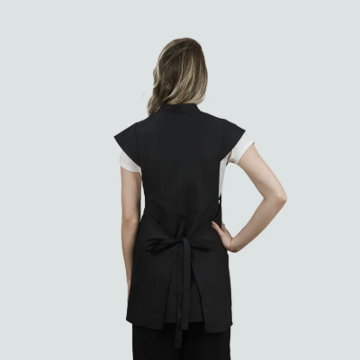 Túnica Sally Anti-Bacteriana Tamanho Único - Cor: Preto