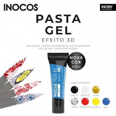 Pasta Gel Inocos 07 - Azul