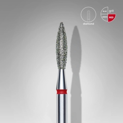 Broca Diamante Staleks Expert Vermelho Ponta Chama 2,3 mm / 10 mm