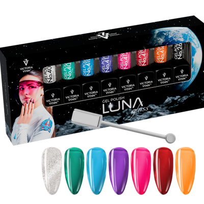 Coleção Victoria Vynn Gel Polish "Luna Glass" 7 + 2 Ofertas