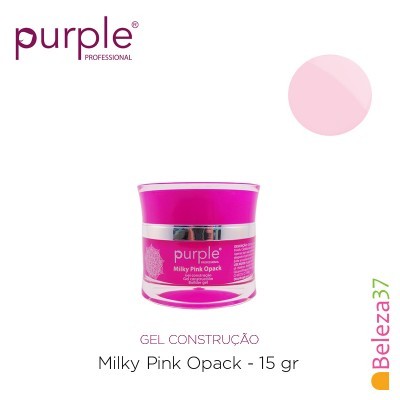 Gel Construtor Purple Milky Pink Opack – Rosa Leitoso Opaco 15g